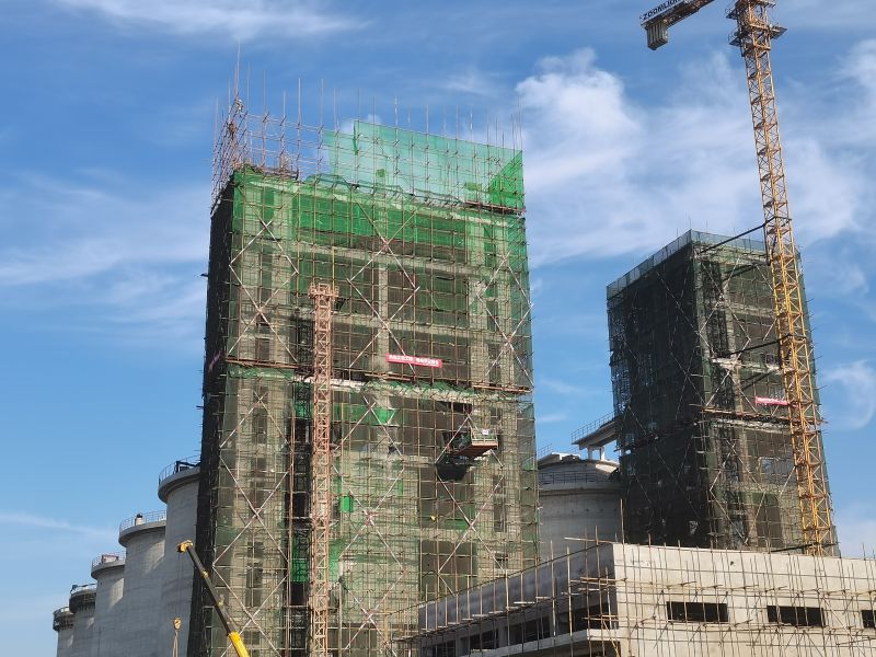 中儲糧主體結(jié)構(gòu)封頂