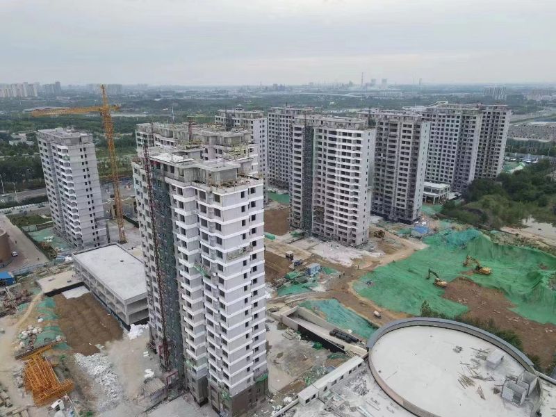 天津公司花海國(guó)際商住開(kāi)發(fā)項(xiàng)目通過(guò)主體結(jié)構(gòu)驗(yàn)收